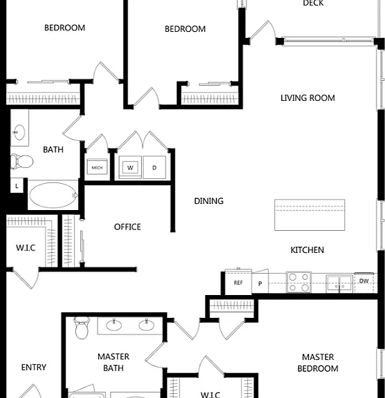 C1.3 floor plan Neptune Marina