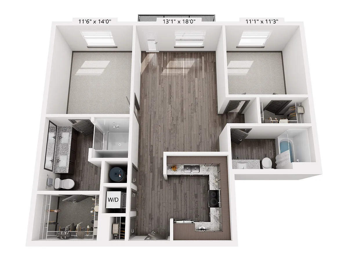 Floor plan B1