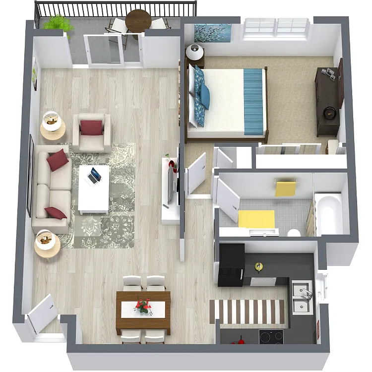Floor plan The Florence