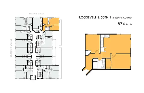 Floor plan Two Bedroom
