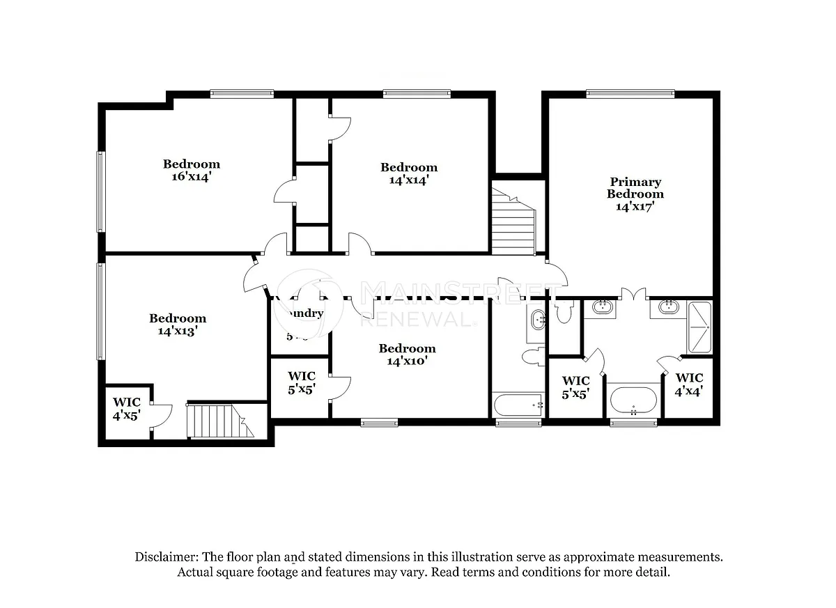 Floor Plan - 8849 Woodmark Dr