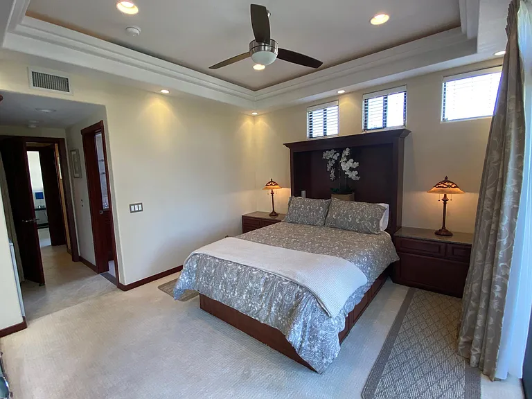 Captain's bed in Master Bedroom