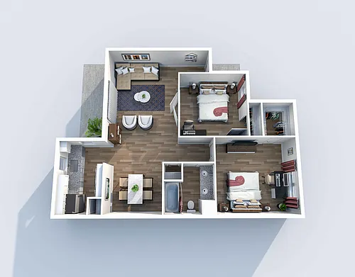 Floor plan B2 - PR