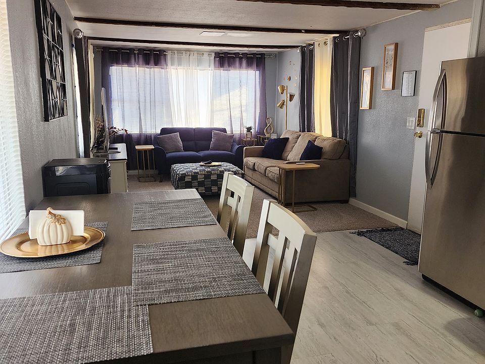 Dining and living area