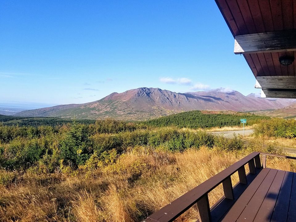 Chugach State Park View from Patio Doors