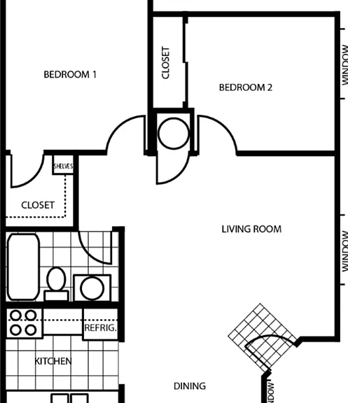 Woodlands Village Apartments — Photo 26