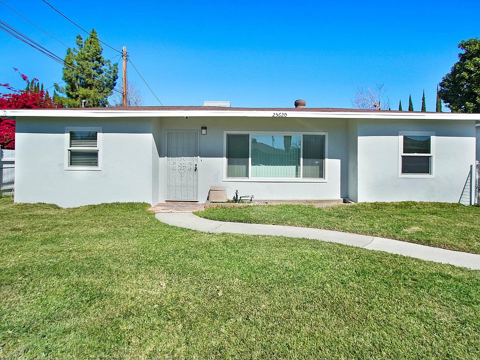 Front house and fenced front yard.