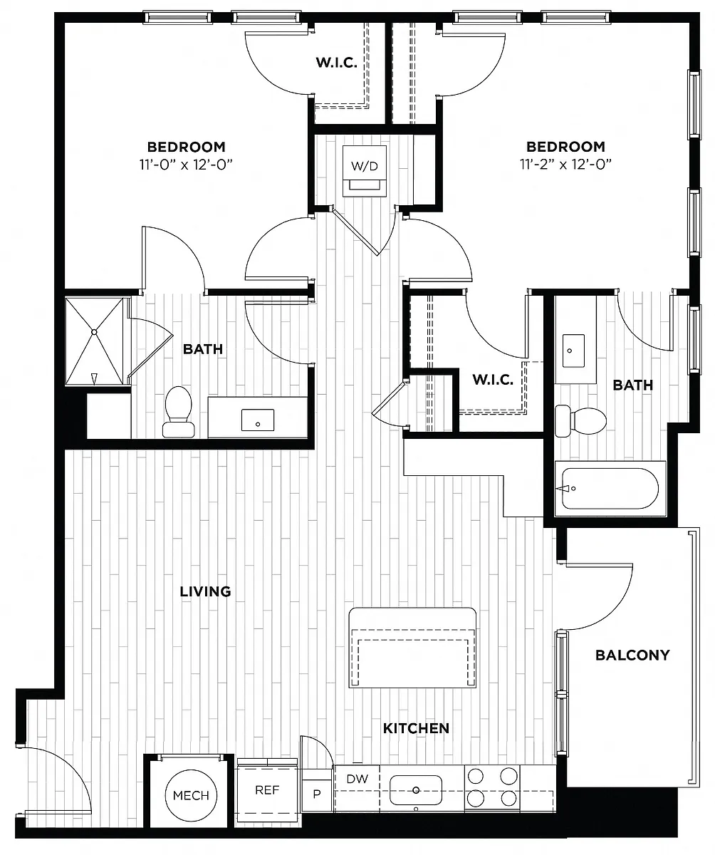 Floor plan B1
