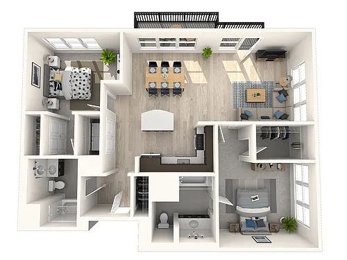 Floor plan B3.R