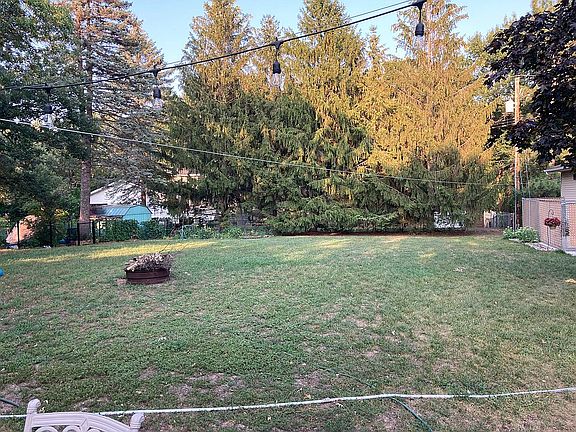 Private back yard