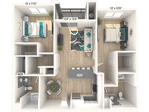 Floor plan B4 - Renovated Package I