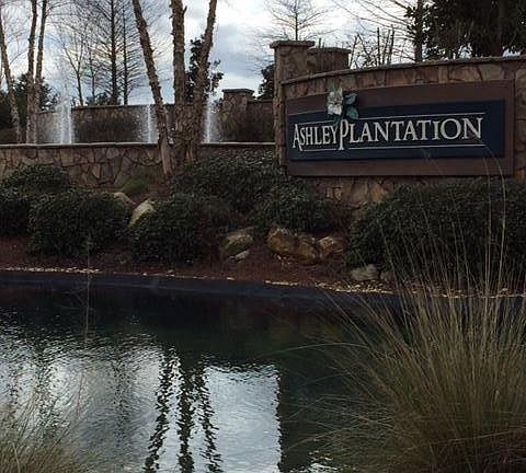 Entrance to Ashley Plantation Subdivision