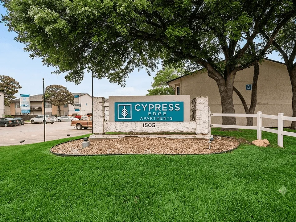 Cypress Edge Sign