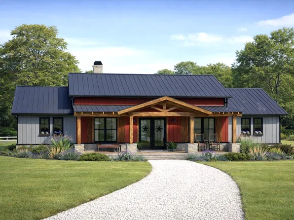 Contemporary Barndominium Plan, Cozy Country of Pocahontas