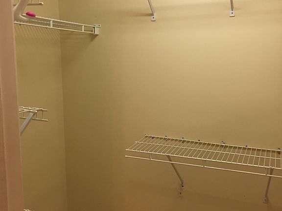 Master bedroom walk-in closet