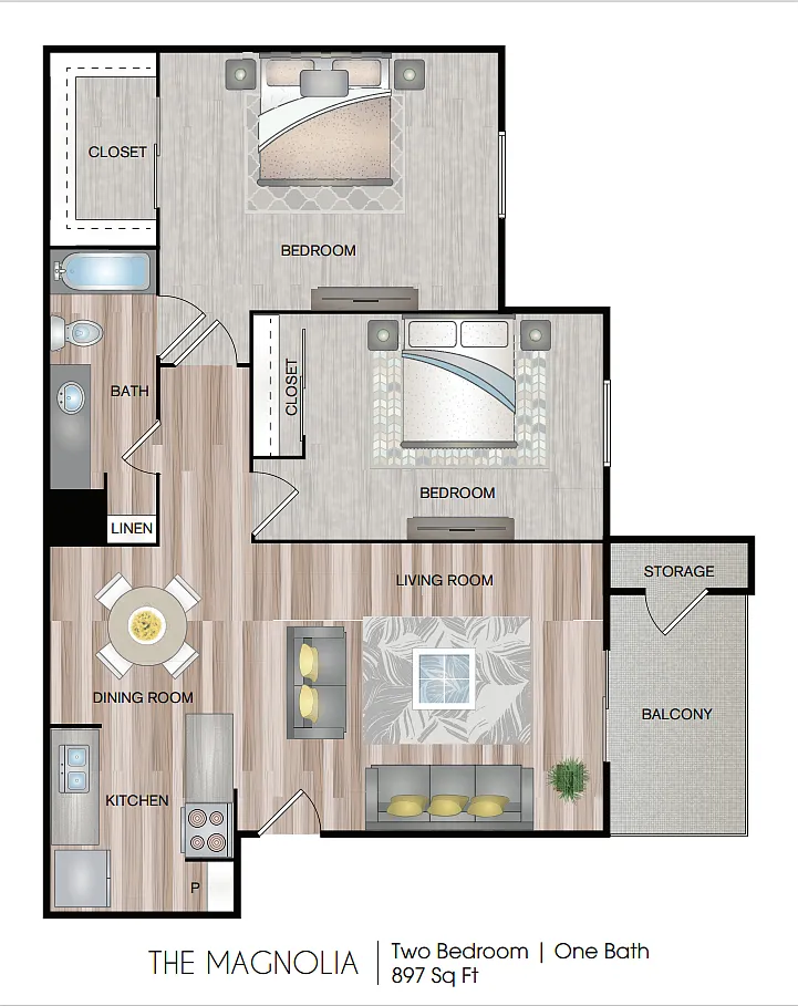 Floor plan The Magnolia