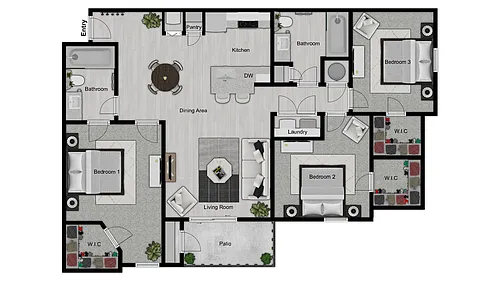 Floor plan 3X2