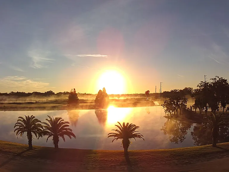 Sunrise from master room