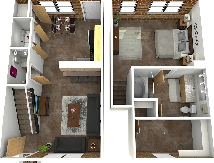 Duke Ellington Floorplan Diagram