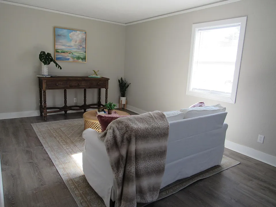 Another view of living area - these apartments are not furnished.