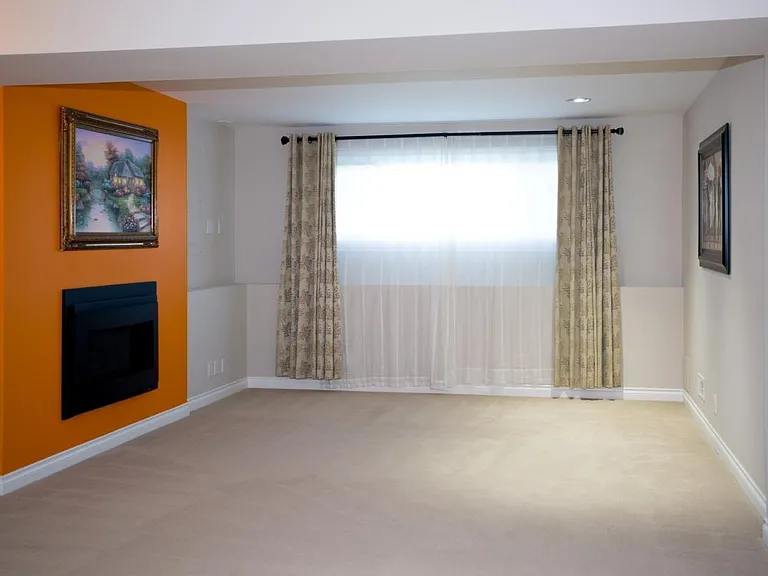 Fireplace in Basement