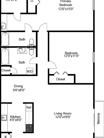 Two Bedrooom Two Bedrooom