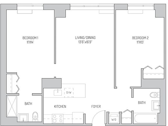 2nd image of 81 Fleet Pl APT 8D
