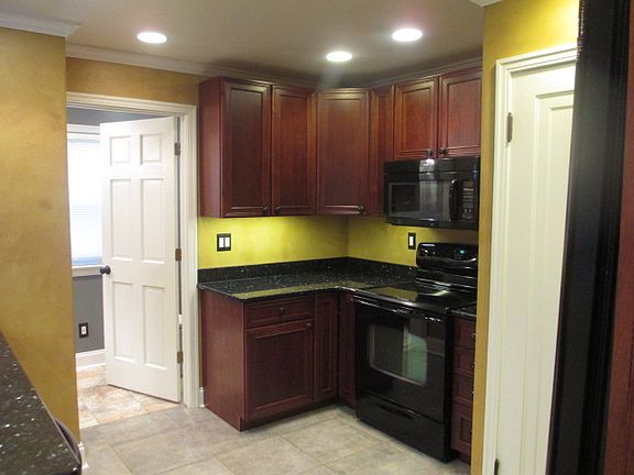 New granite counter-tops.