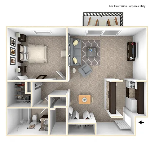 Floor plan Orchid View