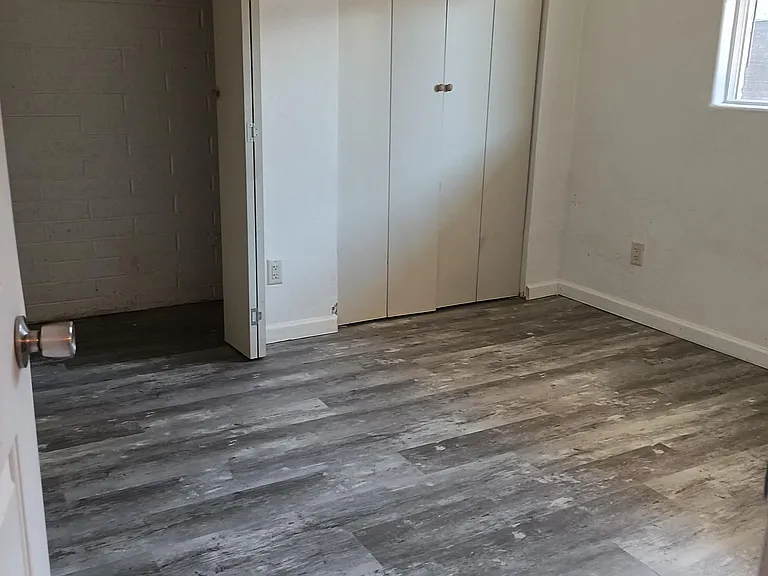 Bedroom double closets