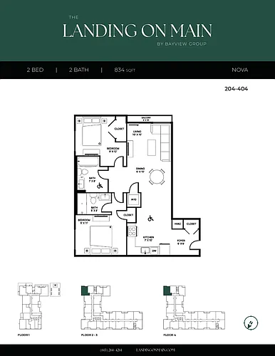 Floor plan 204