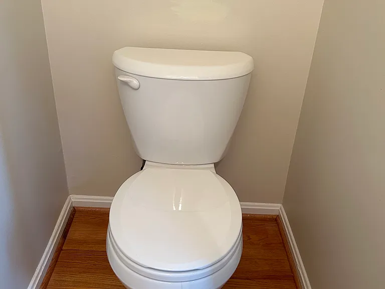 Powder room toilet