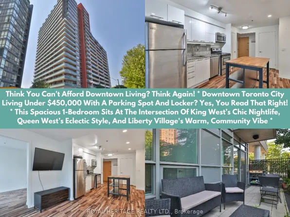 38 Joe Shuster Way #104, Toronto, ON M6K 0A5