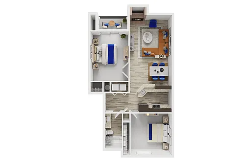 Floor plan French Creek