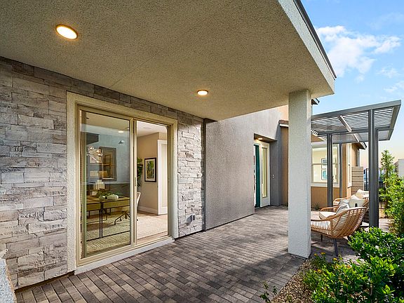 Plan 3 Model Covered Patio