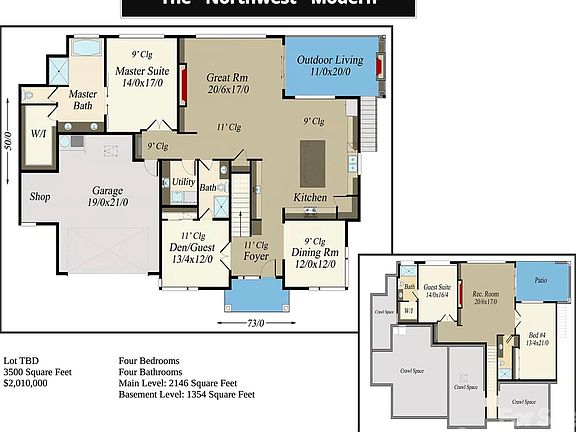 2nd image of 1166 Mills River Way Lot 73