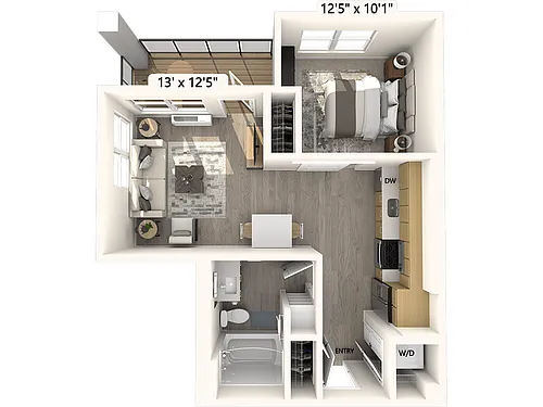 Floor plan A4