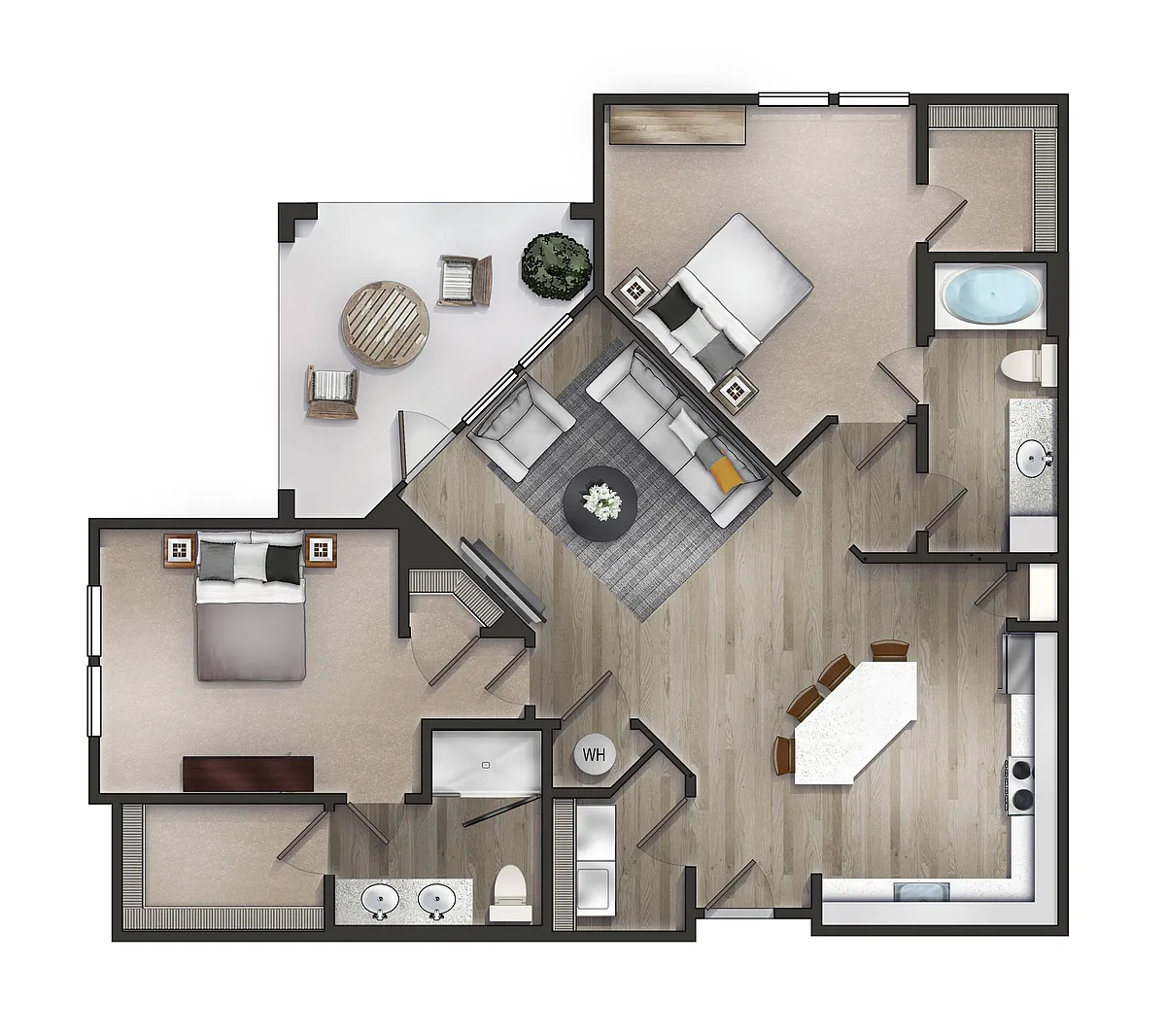 Floor plan Caleti