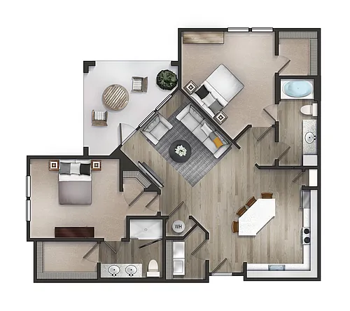 Floor plan Caleti