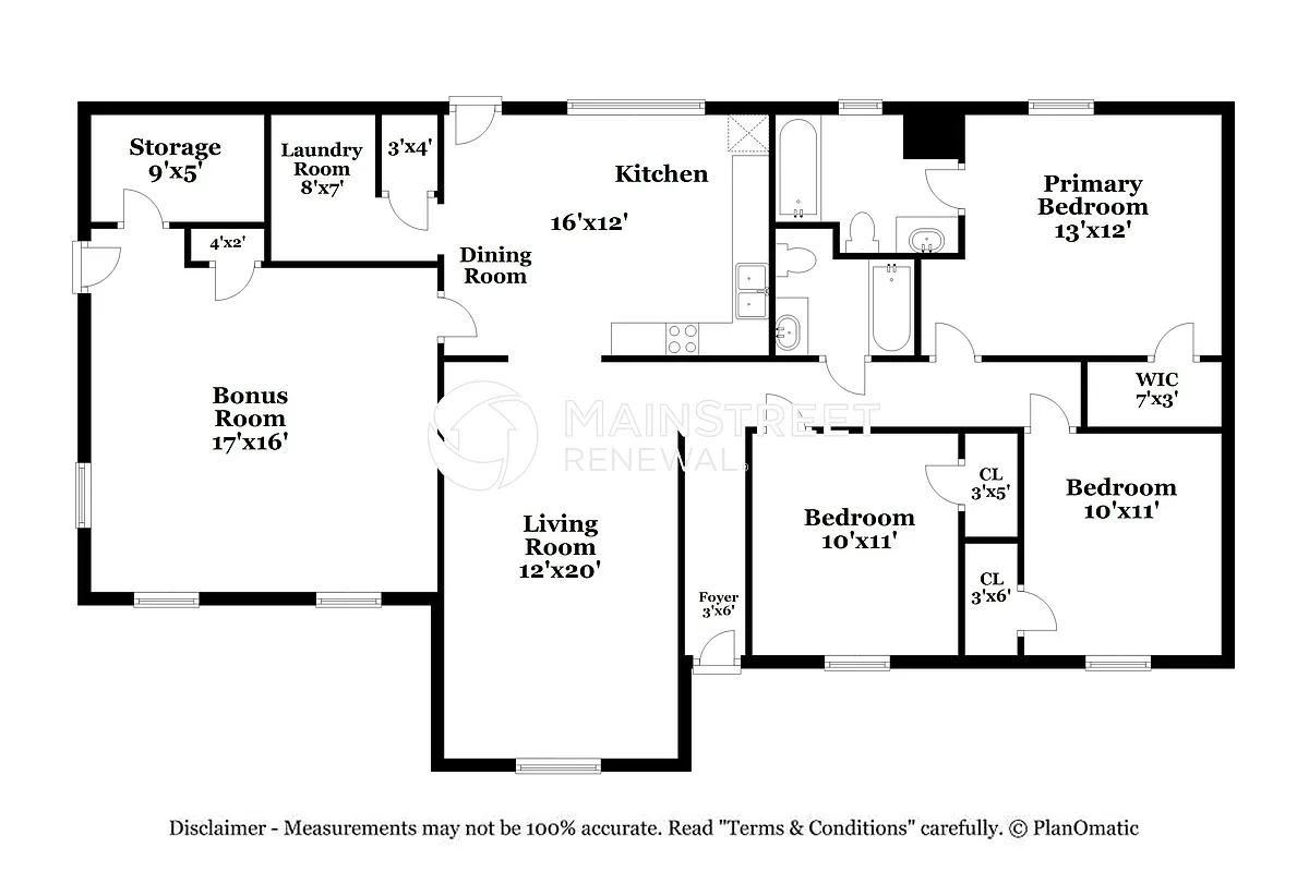 Floor Plan - 6915 Black Thorn Dr