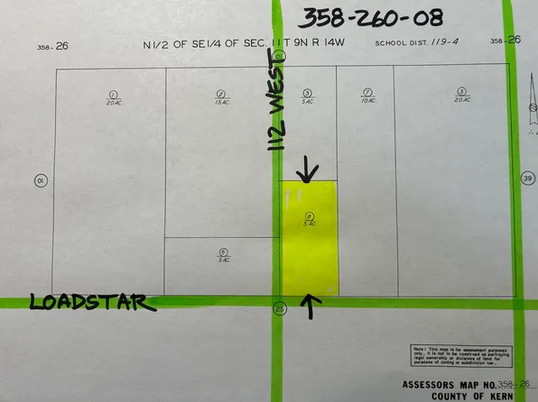 On W #112, Rosamond, CA 93560