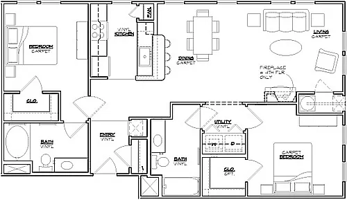 Floor plan Polk