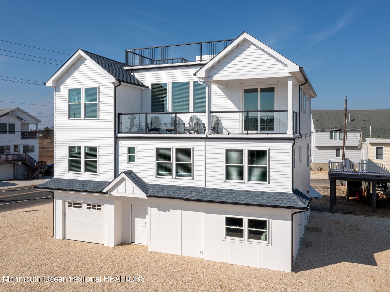 Custom home completed by Mel-John Developers in Manahawkin, New Jersey