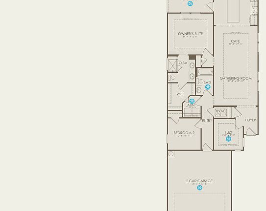 Compass Floor Plan, Quick Move-in Home, Floor 1
