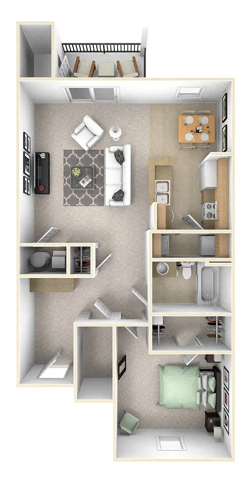 Floor plan The Reef