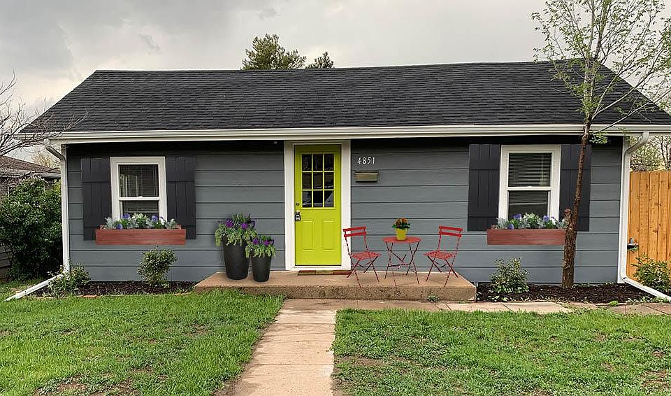 Adorable home in a very desirable area of Englewood. New shutters, planter boxes and table and chairs coming!