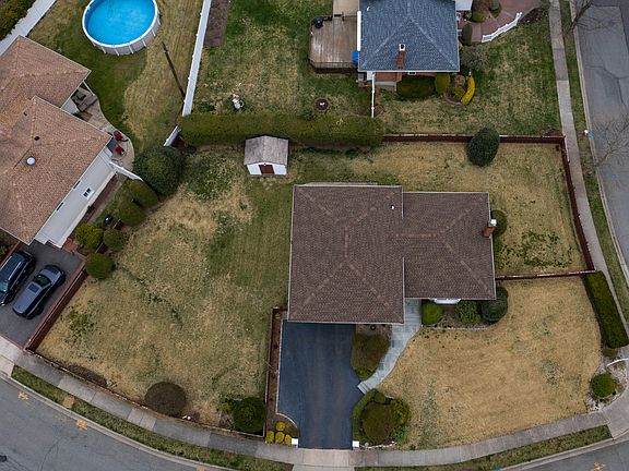 Aerial view of property!