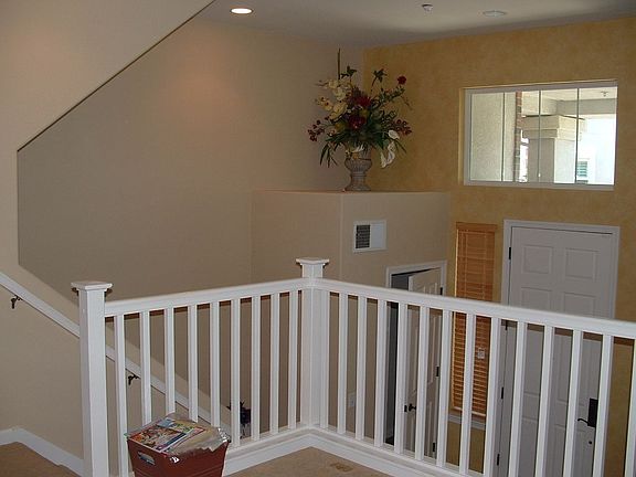Loft overlooks Living Room and Entryway