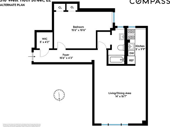 2nd image of 510 W 110th St APT 2E