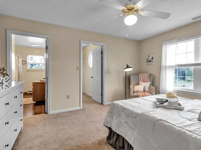 Master Bedroom with Walk In Closet